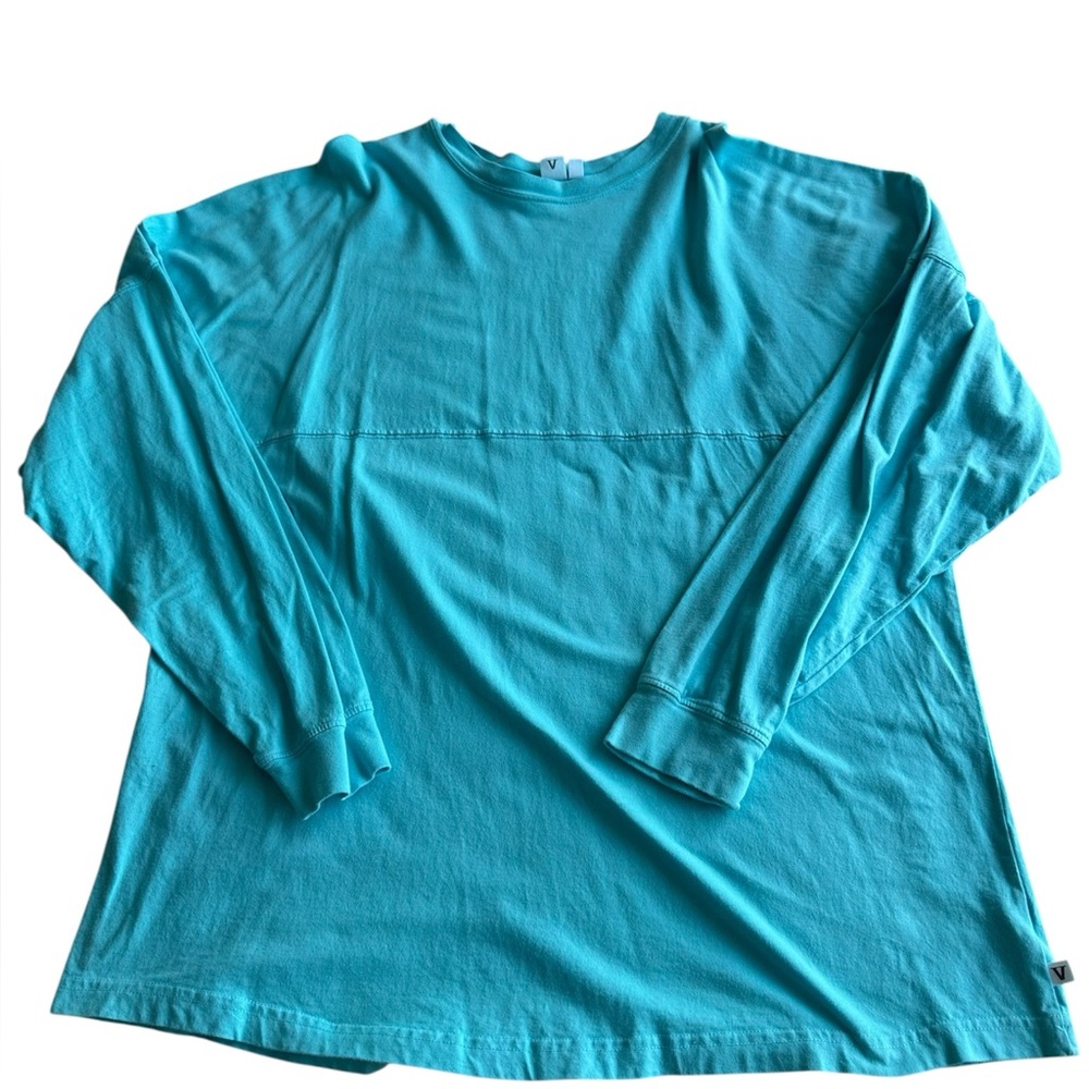 Venley women’s teal long sleeve lightweight‎ 2XL shirt